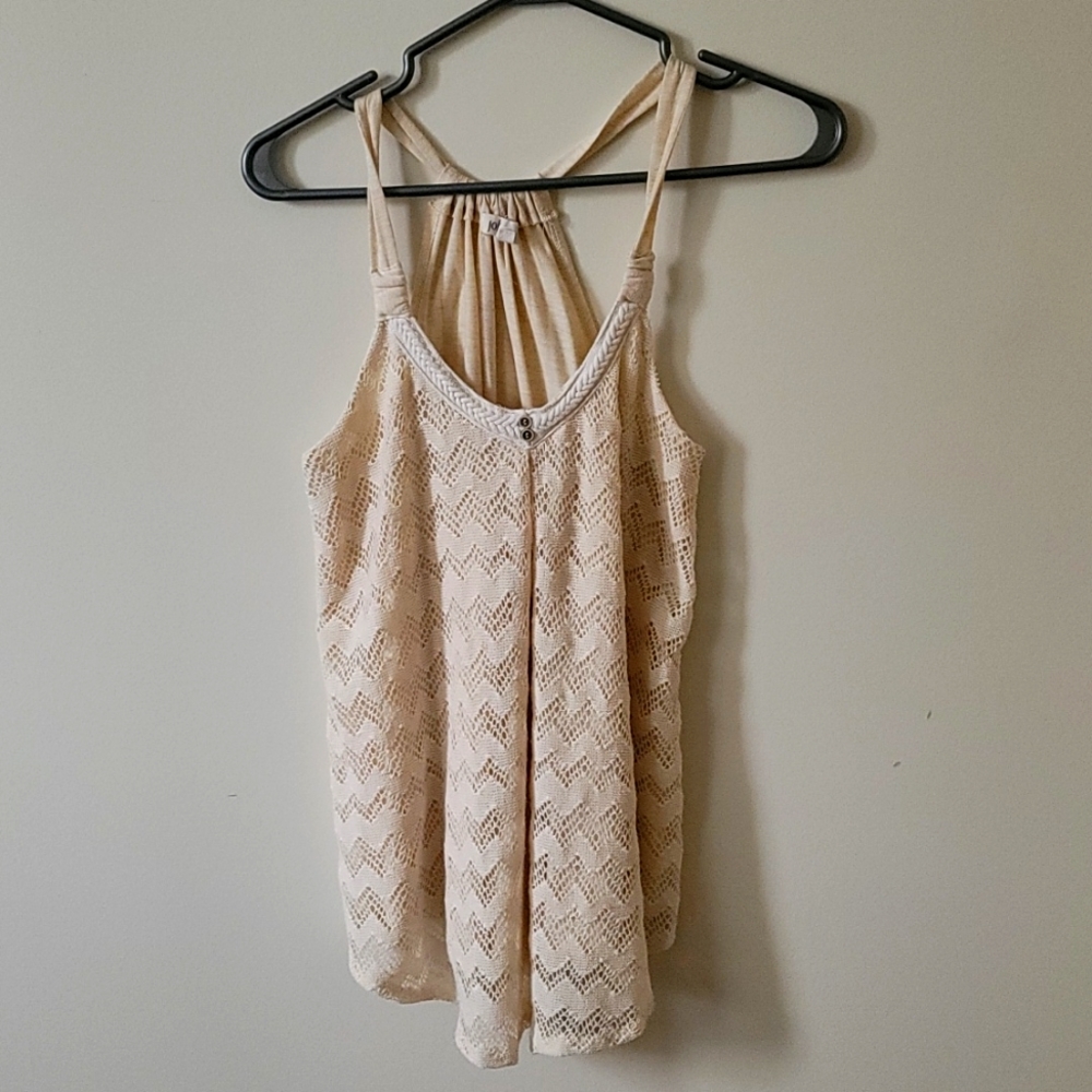Knit 2 layer tank top